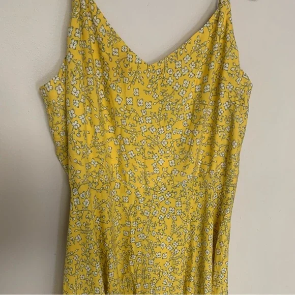 GAP Sunlit Yellow Floral Mini Dress - Picture 6 of 7